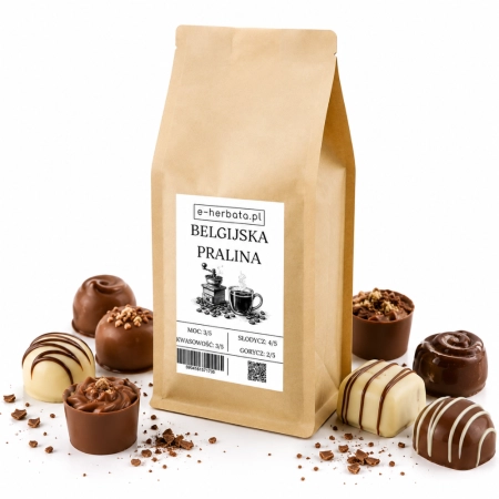 Kawa o smaku belgijskiej praliny 250g